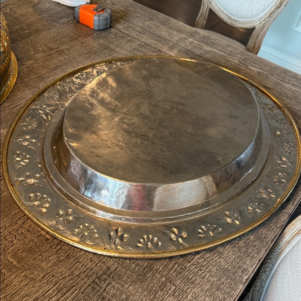 Vintage antique large serving dish - Picture 14 of 17